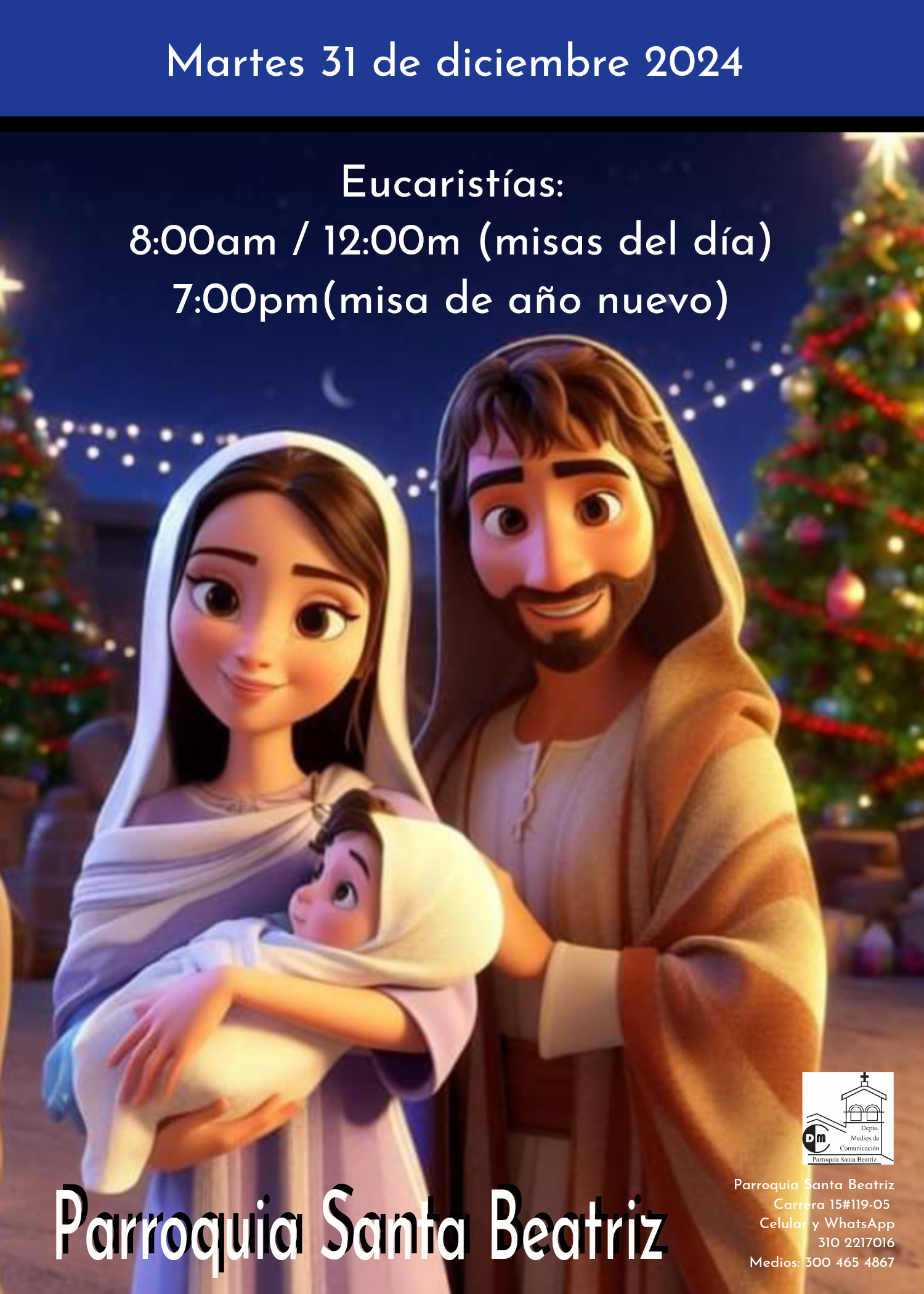 Martes 31 de diciembre