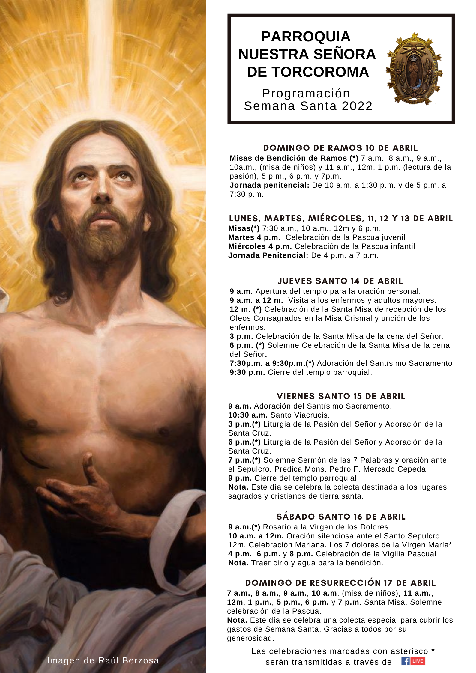 programación semana santa torcoroma