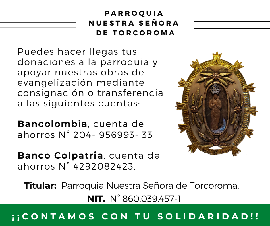 Cuentas torcoroma donaciones