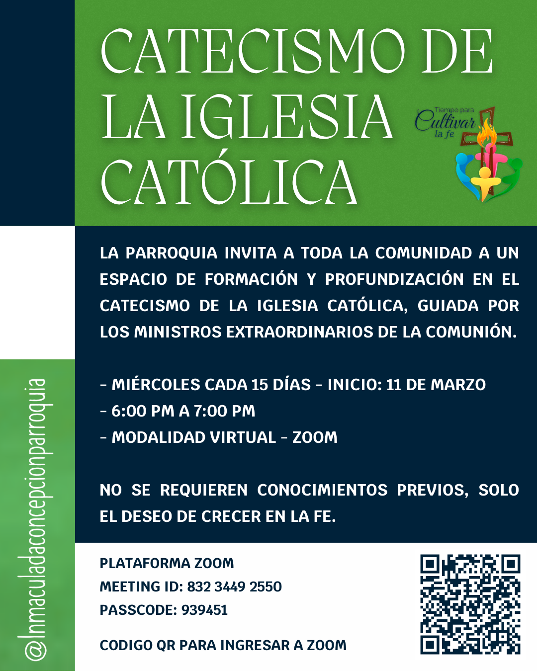 FOMACIÓN CATECISMO DE LA IGLESIA CATÓLICA | Arquidiócesis de Bogotá