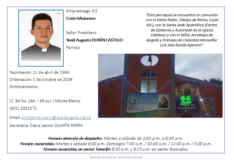 Cristo Misionero