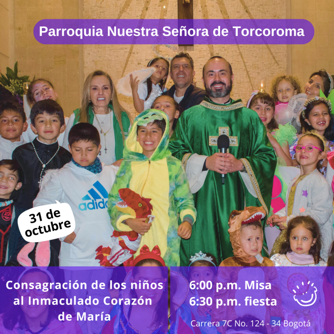 Consagración de niños