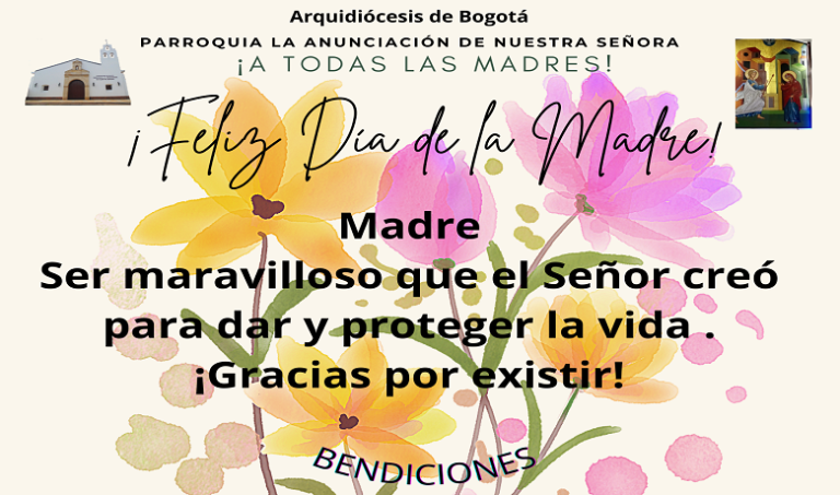 feliz dia madre