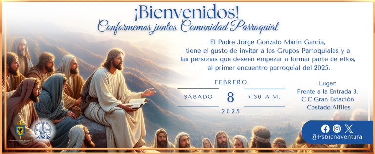 InvitaciΓ³n Conformemos Juntos Comunidad Parroquial 2025