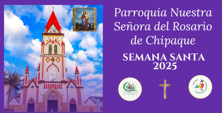 Como Peregrinos de la Esperanza caminamos hacia la vida, unidos en el Amor y el servicio, para celebrar a Cristo Resucitado, presente en la Eucaristía.
