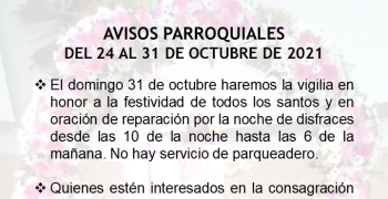 Avisos parroquiales