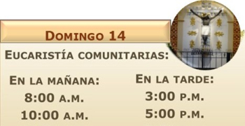 14 día del Señor de los Milagros.